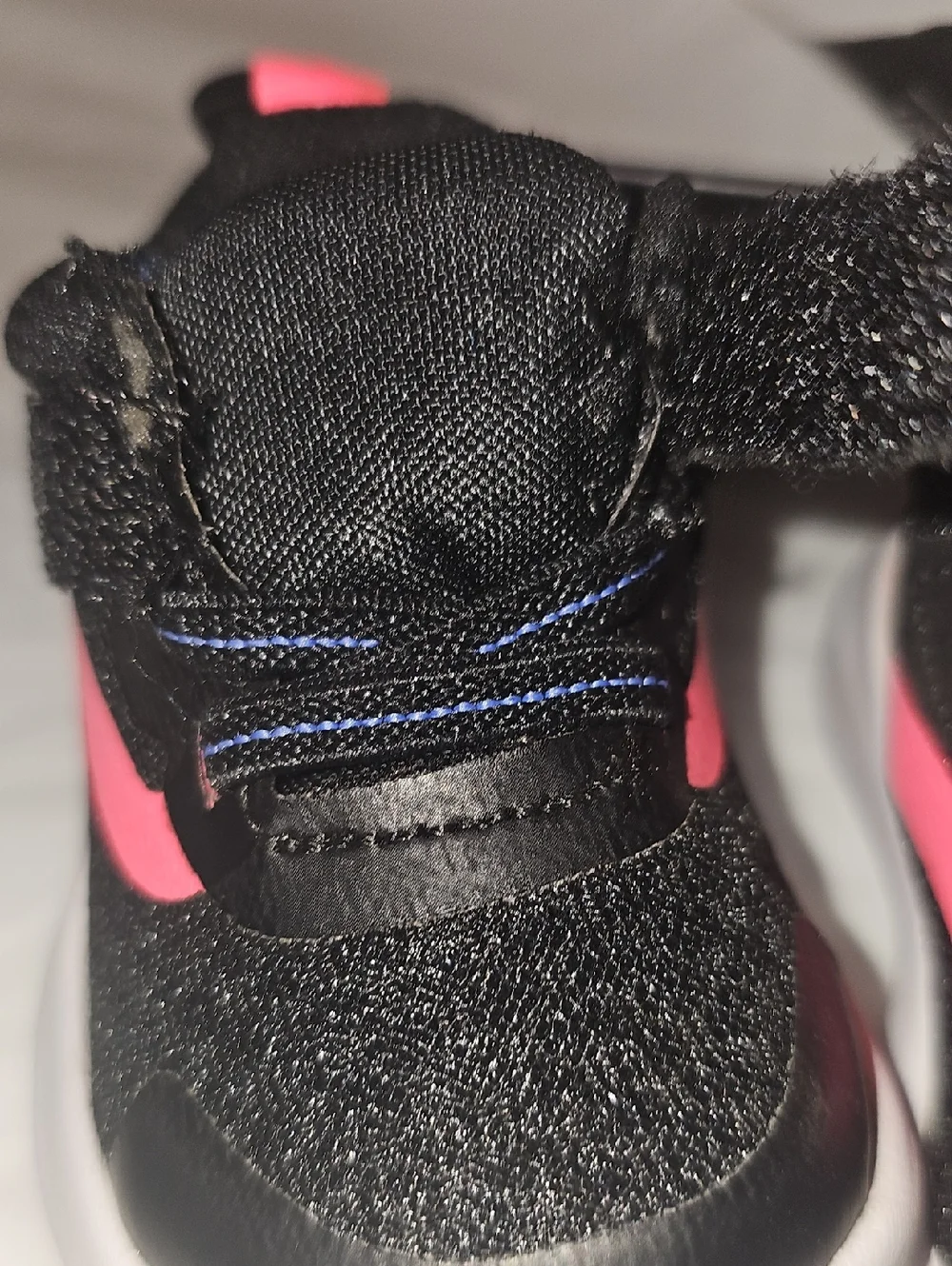 Athletic Works Baby Girls Mesh Jogger Sneakers Size 2 Black New